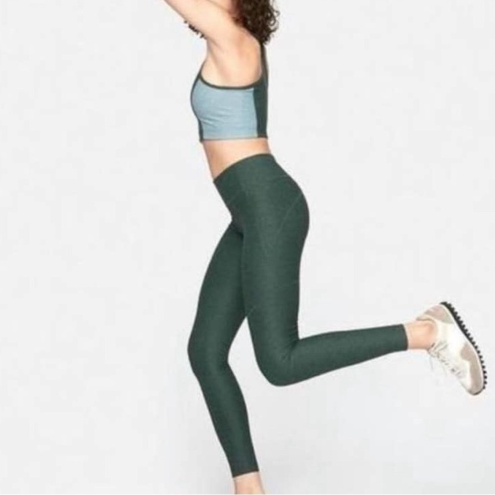 Outdoor Voices Move Free Leggings small green